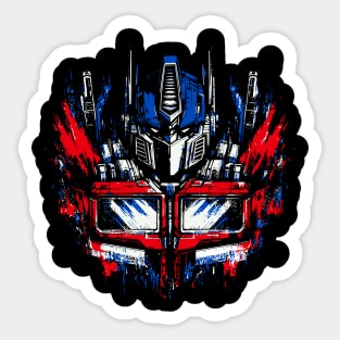 Commander Robot Sticker